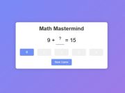 Jwèt Matematik mastermind sou entènèt