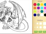 Jwèt Dragon chimera koloran liv sou entènèt