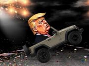 Jwèt Trump wheelie defi sou entènèt