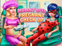 Jwèt Mommy BFFs Pregnant Check Up sou entènèt