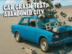 Jwèt Car Crash Test Abandoned City sou entènèt