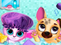 Jwèt Cute Pet Friends sou entènèt