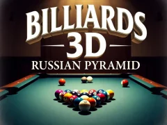 Jwèt Billiards 3D Russian Pyramid sou entènèt