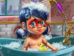 Jwèt Ladybug Baby Shower Care sou entènèt