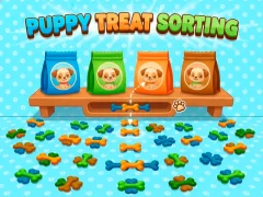 Jwèt Puppy Treat Sorting sou entènèt