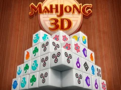 Jwèt Mahjong 3D sou entènèt