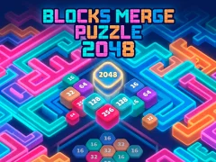 Jwèt Blocks Merge Puzzle 2048 sou entènèt