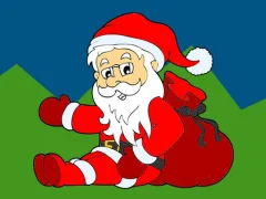 Jwèt Santa Claus Coloring Book sou entènèt