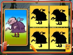 Jwèt Shadow Match Halloween sou entènèt