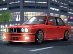 Jwèt E30 Drift Simulator sou entènèt