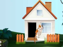 Jwèt Curious Cat Escape sou entènèt