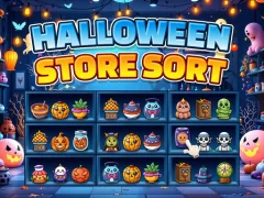 Jwèt Halloween Store Sort sou entènèt