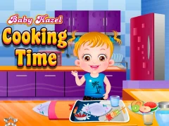 Jwèt Baby Hazel Cooking Time sou entènèt