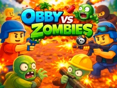 Jwèt Obby vs Zombies sou entènèt