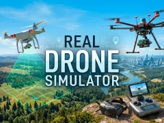 Jwèt Real Drone Simulator sou entènèt
