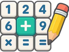 Jwèt Math Crossword Puzzle Genius Edition sou entènèt