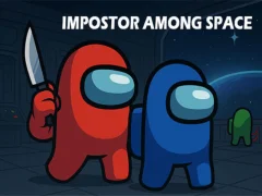 Jwèt Impostor Among Space sou entènèt