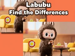 Jwèt Labubu Find the Differences sou entènèt
