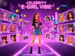 Jwèt Celebrity E-Girl Vibe sou entènèt