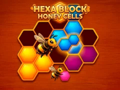 Jwèt Hexa Block: Honey Cells sou entènèt
