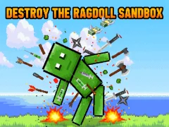 Jwèt Destroy the Ragdoll Sandbox sou entènèt