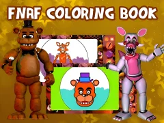 Jwèt FNAF Coloring Book sou entènèt