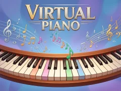 Jwèt Virtual Piano sou entènèt