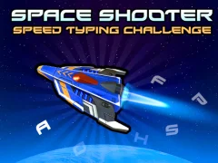Jwèt Space Shooter: Speed Typing Challenge sou entènèt