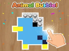 Jwèt Animal Bubble Pixel sou entènèt