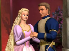 Jwèt Barbie Rapunzel sou entènèt