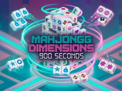 Jwèt Mahjongg Dimensions 900 seconds sou entènèt