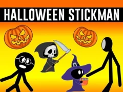Jwèt Halloween Stickman sou entènèt