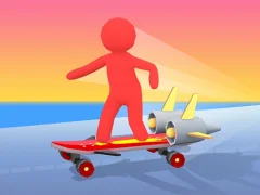 Jwèt Crazy Skate Race sou entènèt