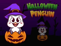 Jwèt Halloween Penguin sou entènèt