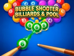 Jwèt Bubble Shooter Billiards & Pool sou entènèt