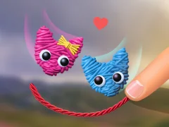 Jwèt Love Cats Rope sou entènèt