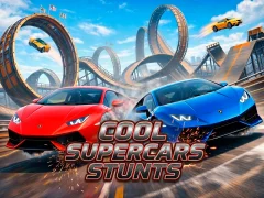 Jwèt Cool SuperCars Stunts sou entènèt