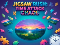 Jwèt Jigsaw Rush Time Attack Chaos sou entènèt