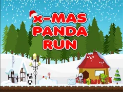 Jwèt X-mas Panda Run sou entènèt