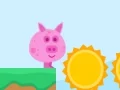 Jwèt Pig Run sou entènèt