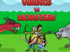 Jwèt Vikings vs Monsters sou entènèt