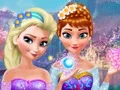 Jwèt Anna & Elsa Makeover sou entènèt