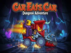 Jwèt Car Eats Car: Dungeon Adventure sou entènèt