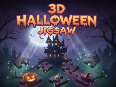 Jwèt 3D Halloween Jigsaw sou entènèt