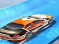 Jwèt Water Slide Car Race sou entènèt