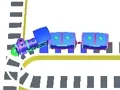 Jwèt Lowpolly Train Racing sou entènèt