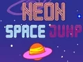 Jwèt Neon Space Jump sou entènèt