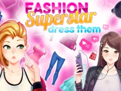 Jwèt Fashion Superstar Dress Them sou entènèt