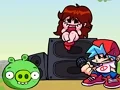 Jwèt Friday Night Funkin' vs PIG from Angry Birds sou entènèt