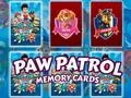Jwèt Paw Patrol Memory Cards sou entènèt